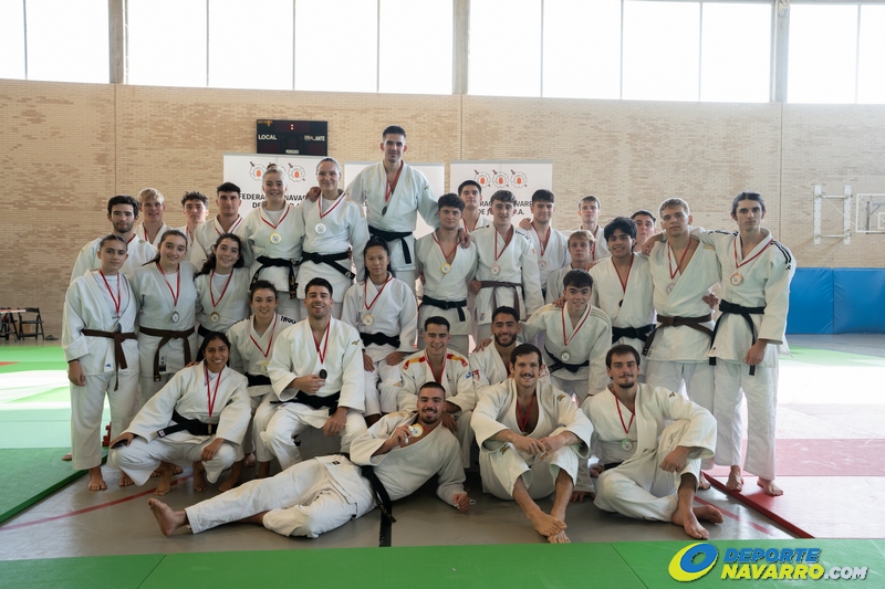 CAMPEONATO NAVARRO DE JUDO ABSOLUTO. 18-10-25. RESULTADOS. FOTOS.